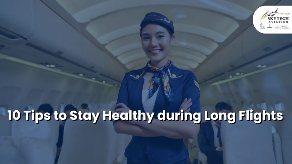 Tips to stay healthy during flights